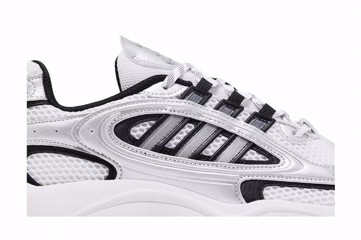 adidas Ozmillen Silver Metallic Black, view 3