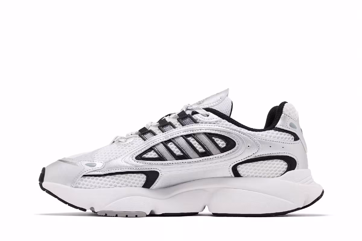 adidas Ozmillen Silver Metallic Black, view 4