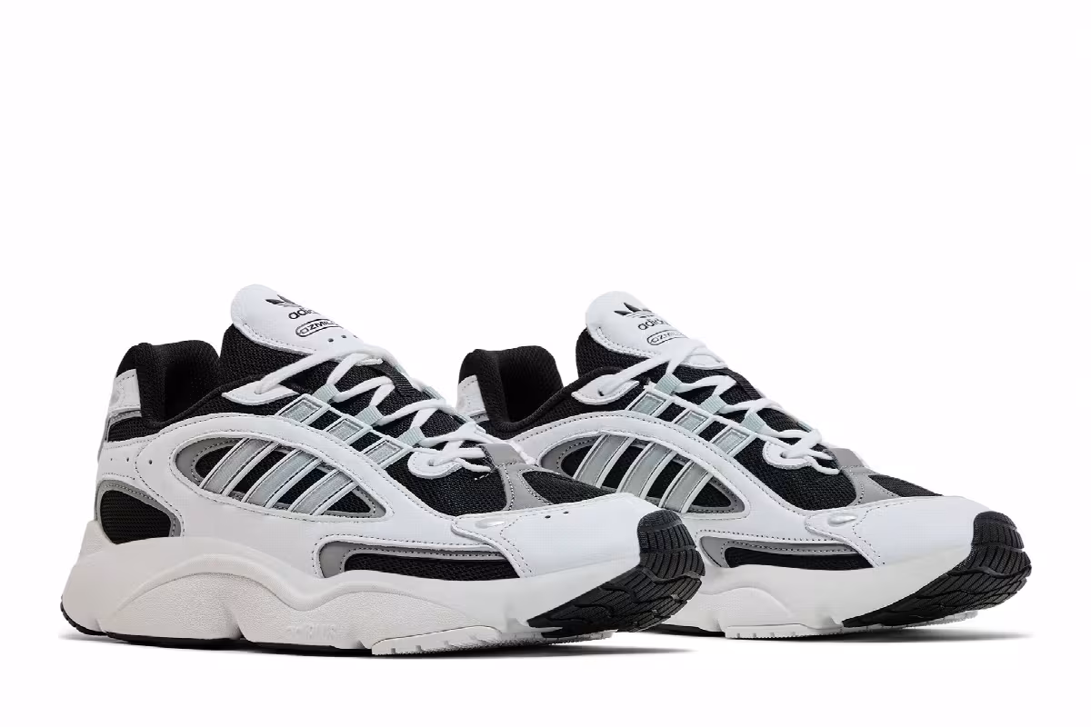 adidas Ozmillen White Silver Metallic, view 9