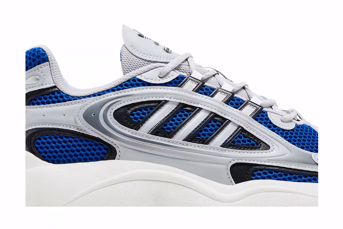 adidas Ozmillen Grey Royal Blue, view 3