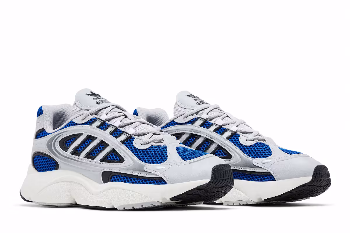 adidas Ozmillen Grey Royal Blue, view 9