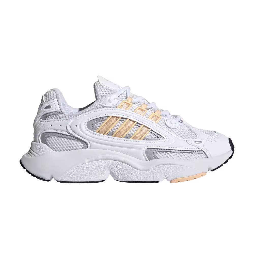 adidas Women's Ozmillen White Glow Orange