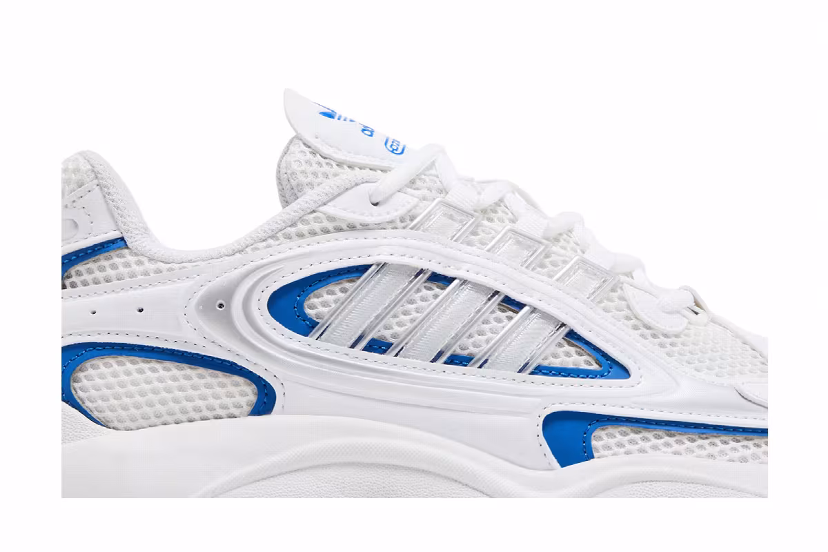 adidas Women's Ozmillen White Blue, view 3