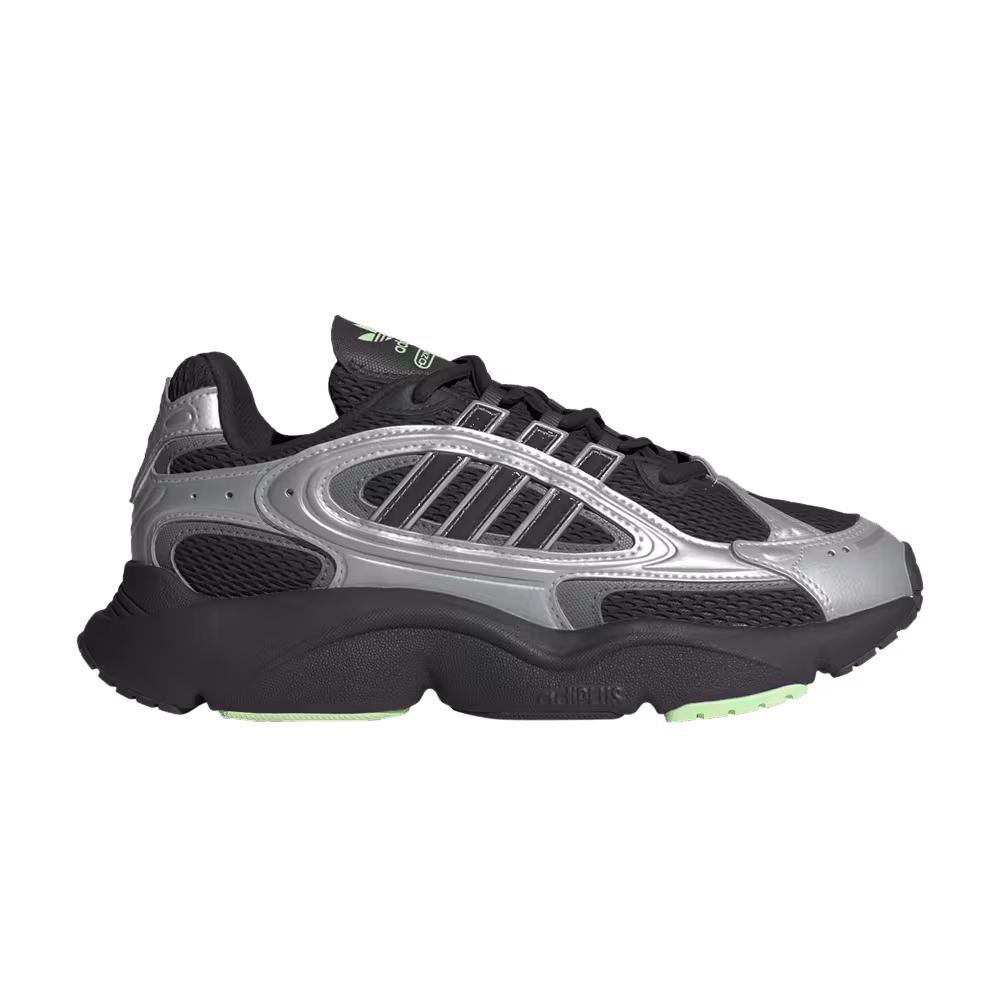 adidas Women's Ozmillen Black Green Spark