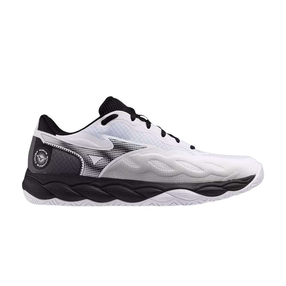 Mizuno Wave Enforce Court AC White Black