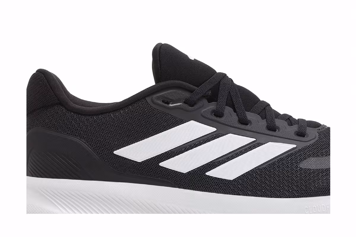 adidas Runfalcon 5 Black White, view 3