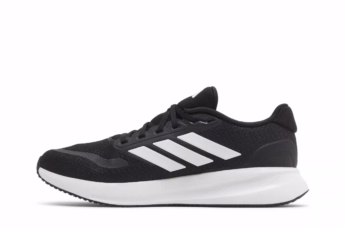 adidas Runfalcon 5 Black White, view 4