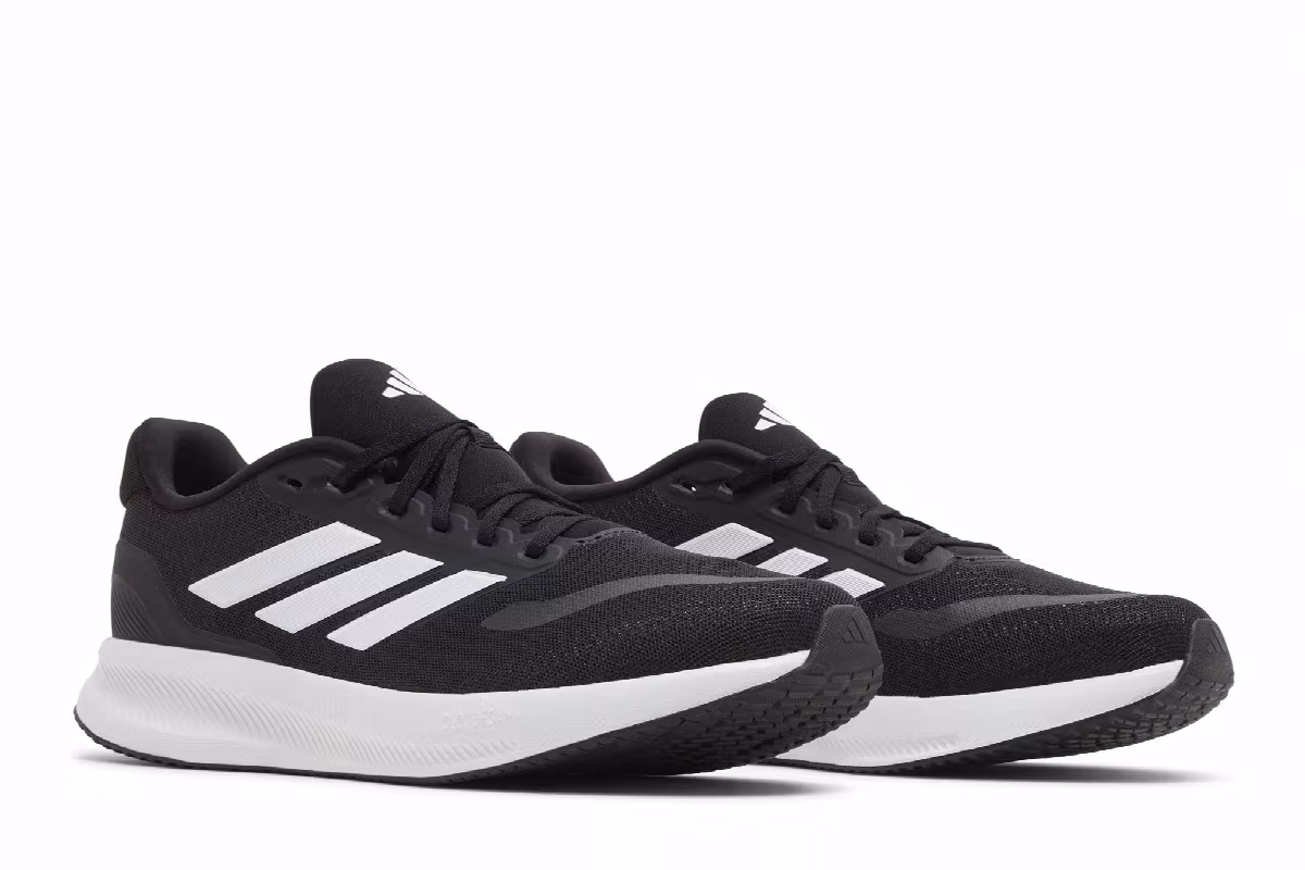 adidas Runfalcon 5 Black White, view 9