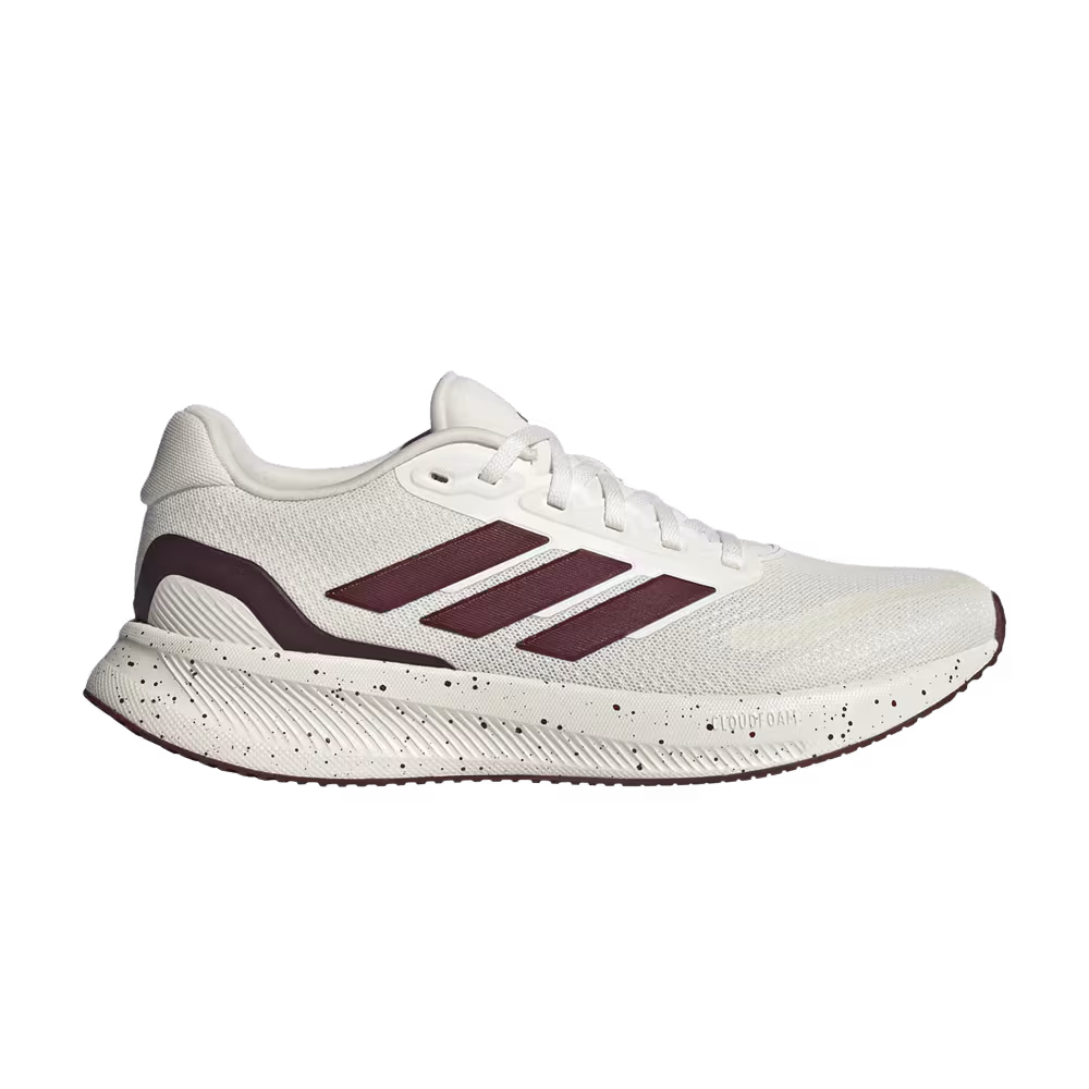 Adidas Women's Runfalcon 5 Off White Maroon