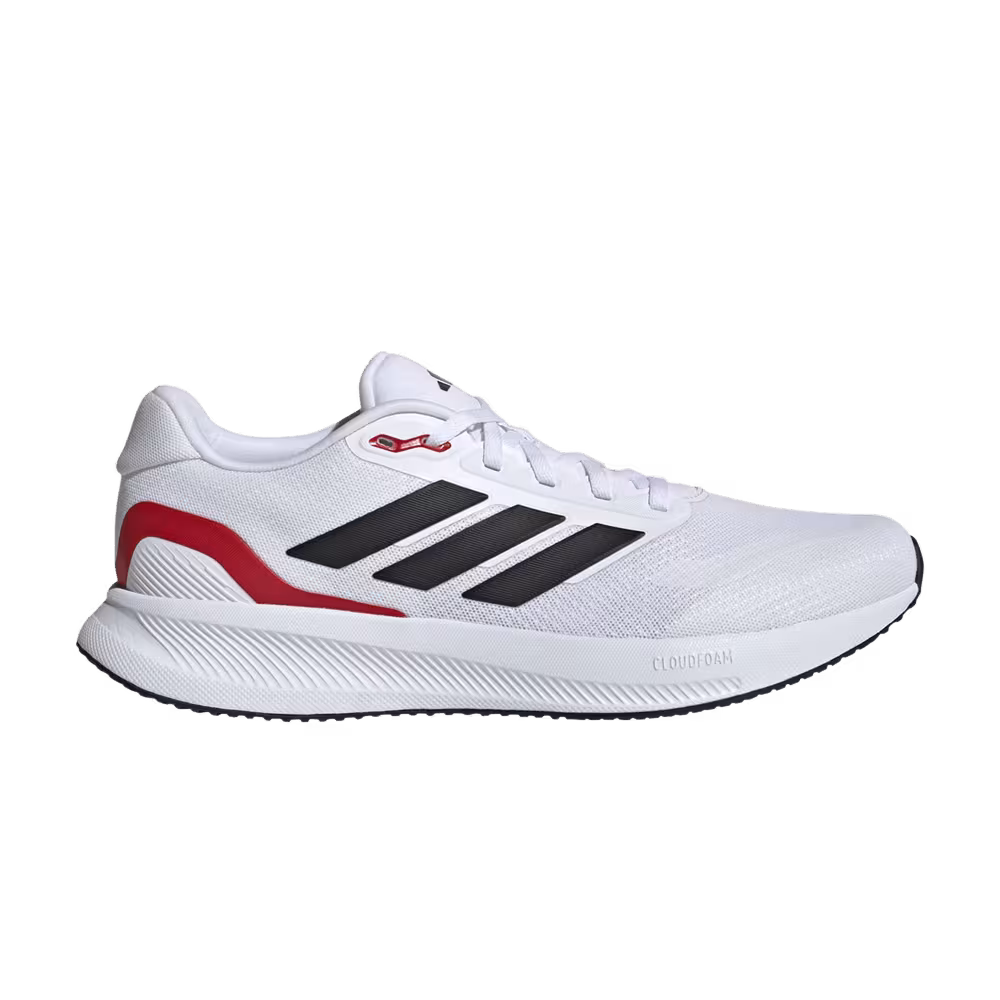 Adidas Runfalcon 5 White Black Scarlet