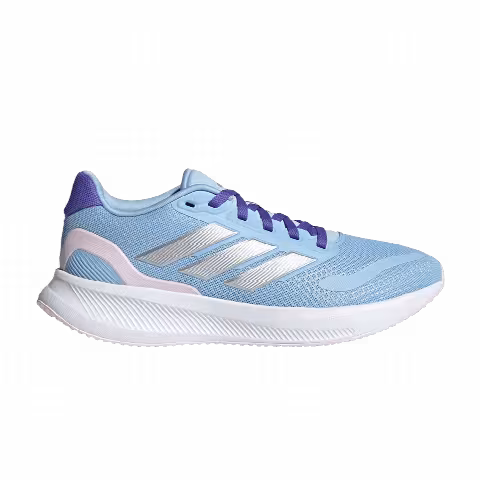 Adidas Runfalcon 5 J 'Glow Blue Silver Pink'