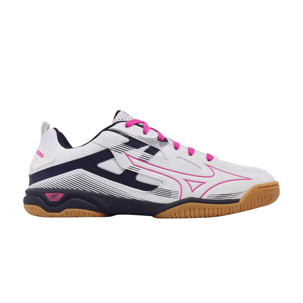 Mizuno Wave Kaiserburg 7 Wide White Pink