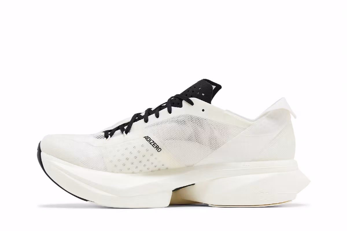 adidas Y-3 Adizero Adios Pro 3 White, view 4