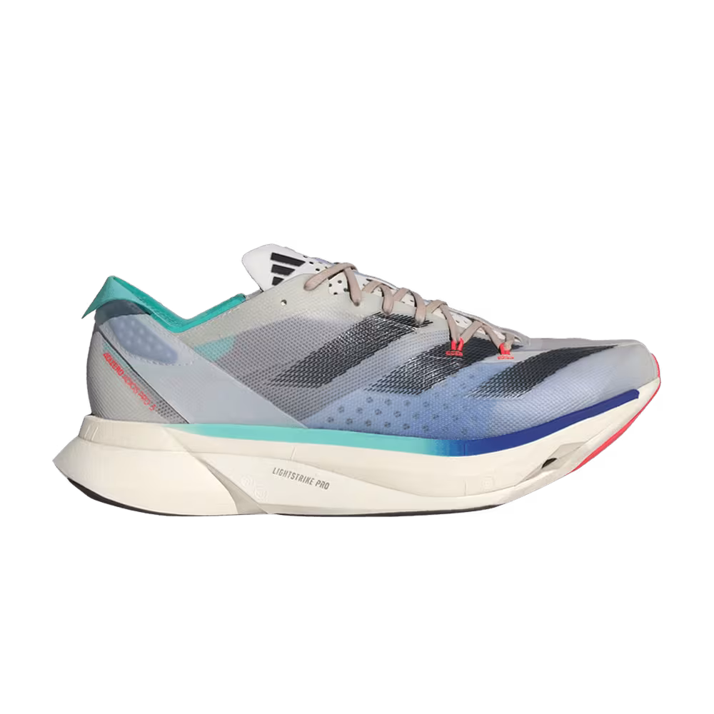 Adidas Women's Adizero Adios Pro 3 Aurora Ink Flash Aqua
