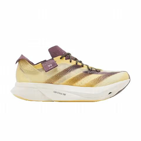 adidas Y-3 Adizero Adios Pro 3 'Almost Yellow Shadow Fig'