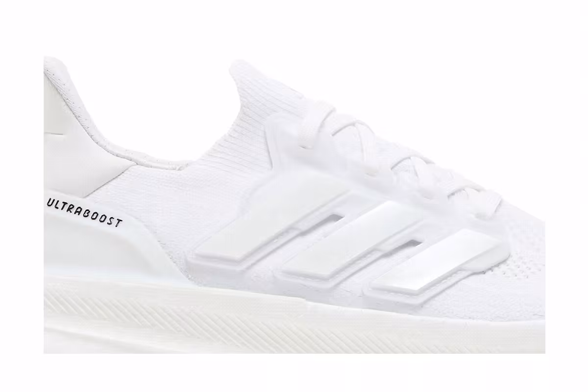 adidas UltraBoost 5 Triple White, view 3