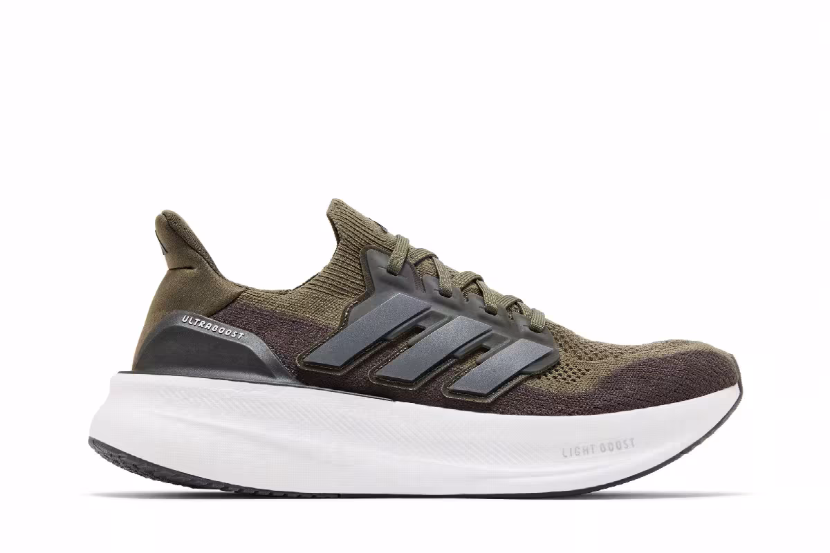 adidas UltraBoost 5 Olive Strata Iron Metallic, view 2