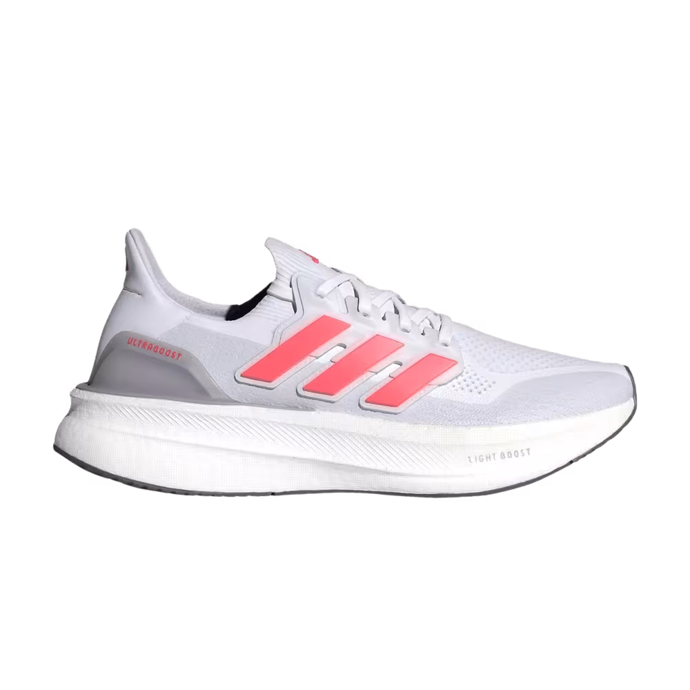 Adidas UltraBoost 5 White Solar Red