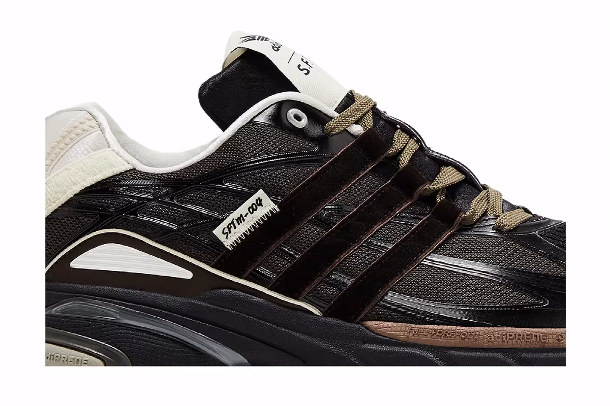 Song for the Mute x adidas Adistar Cushion Core Black Dark Brown, view 3