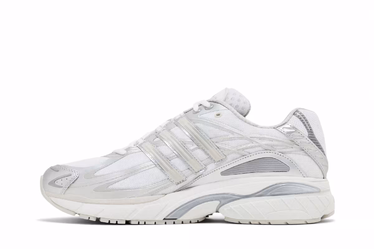 adidas Adistar Cushion White Grey Silver Metallic, view 4