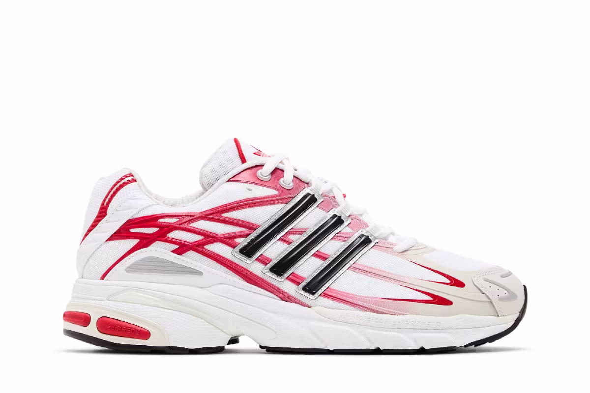 adidas Adistar Cushion 3 White Better Scarlet, view 2