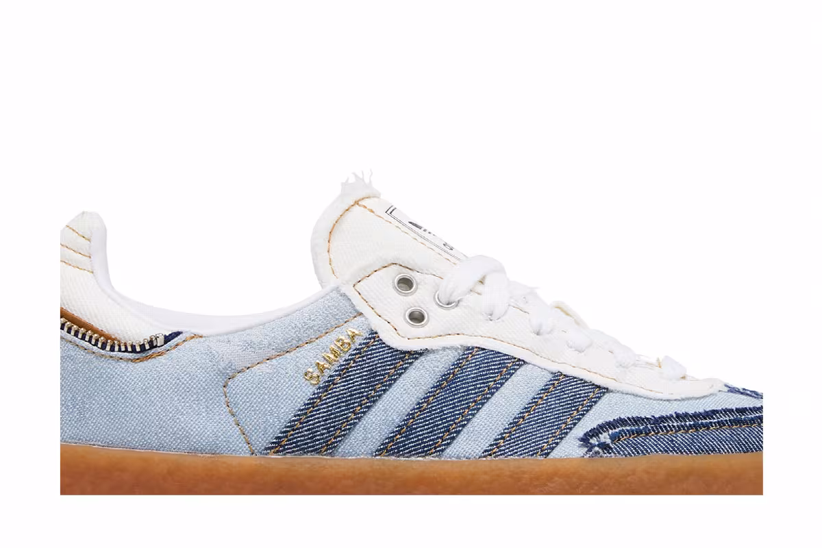 atmos x adidas Women's Sambae Denim, view 3