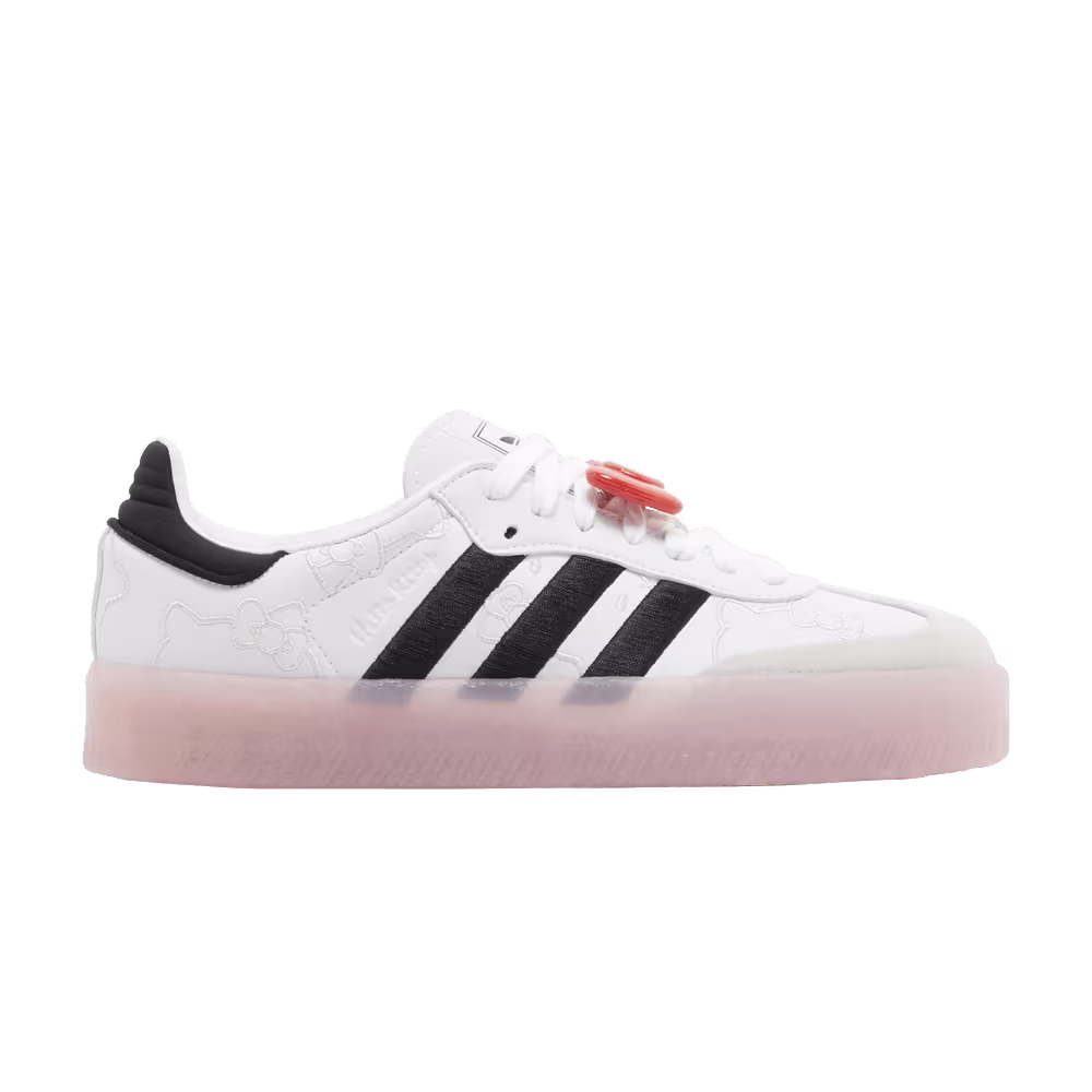 Hello Kitty x adidas Women's Sambae White Black Clear Pink