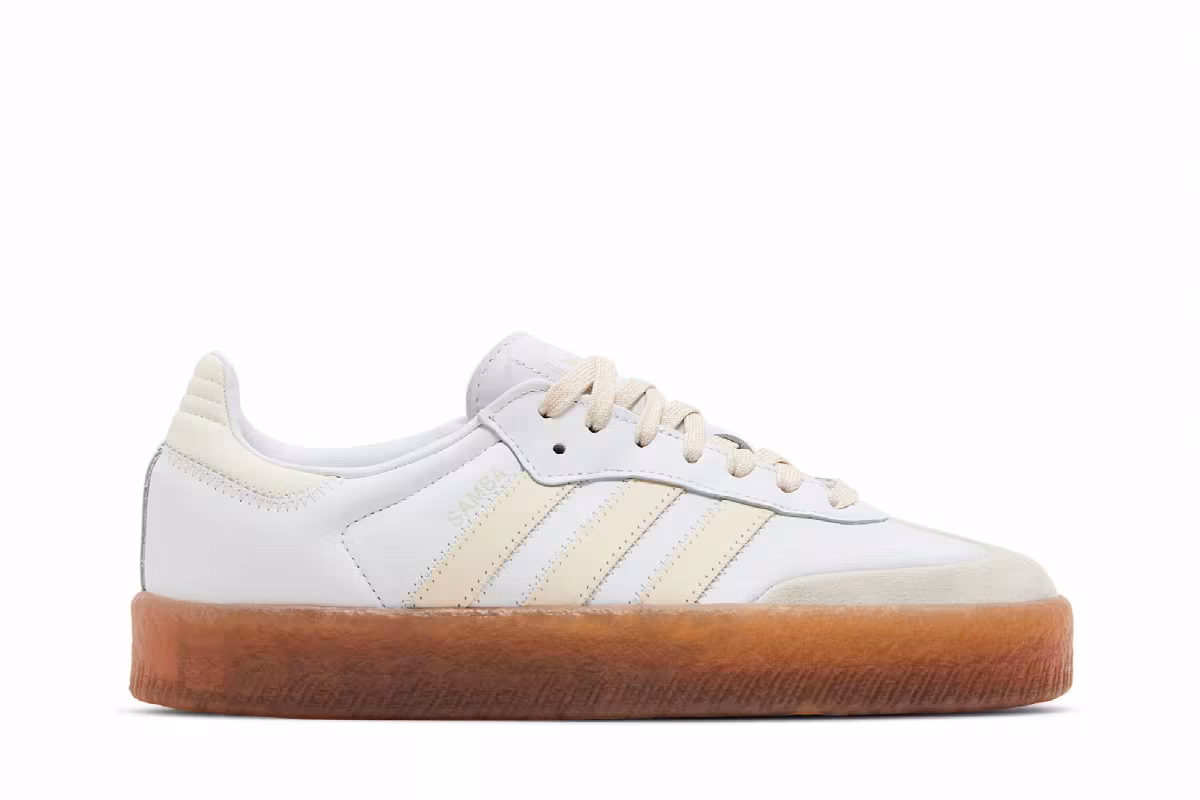 adidas Women's Sambae Wonder White Gum, view 2