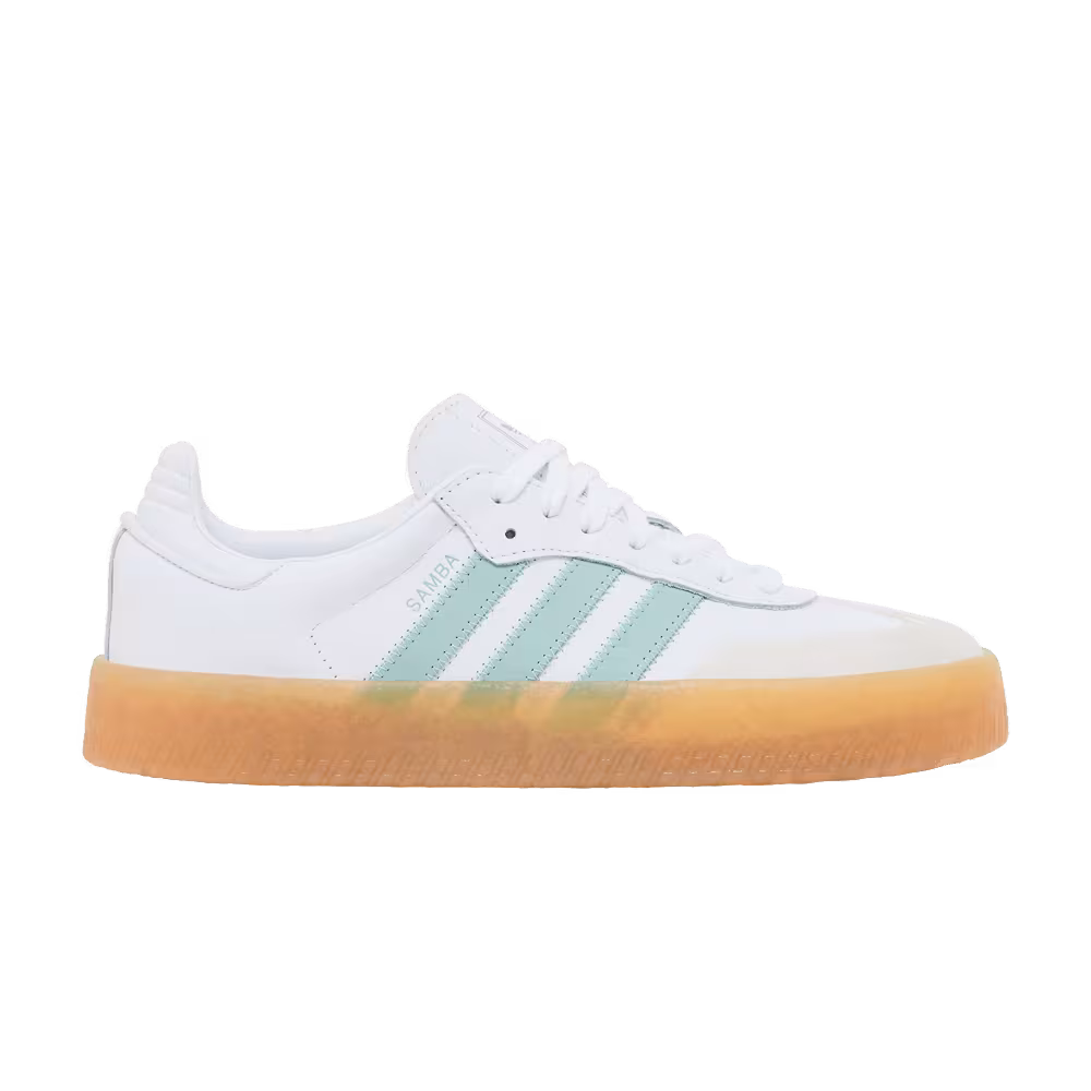 adidas Women's Sambae White Wonder Blue
