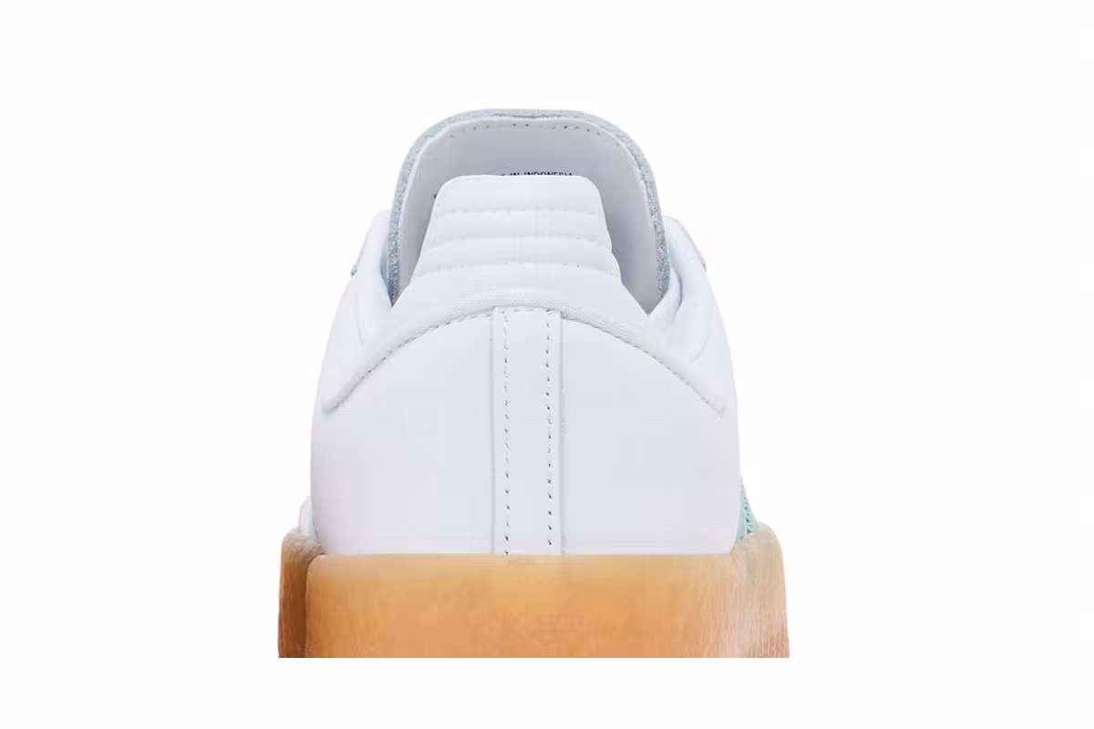 adidas Women's Sambae White Wonder Blue, view 8