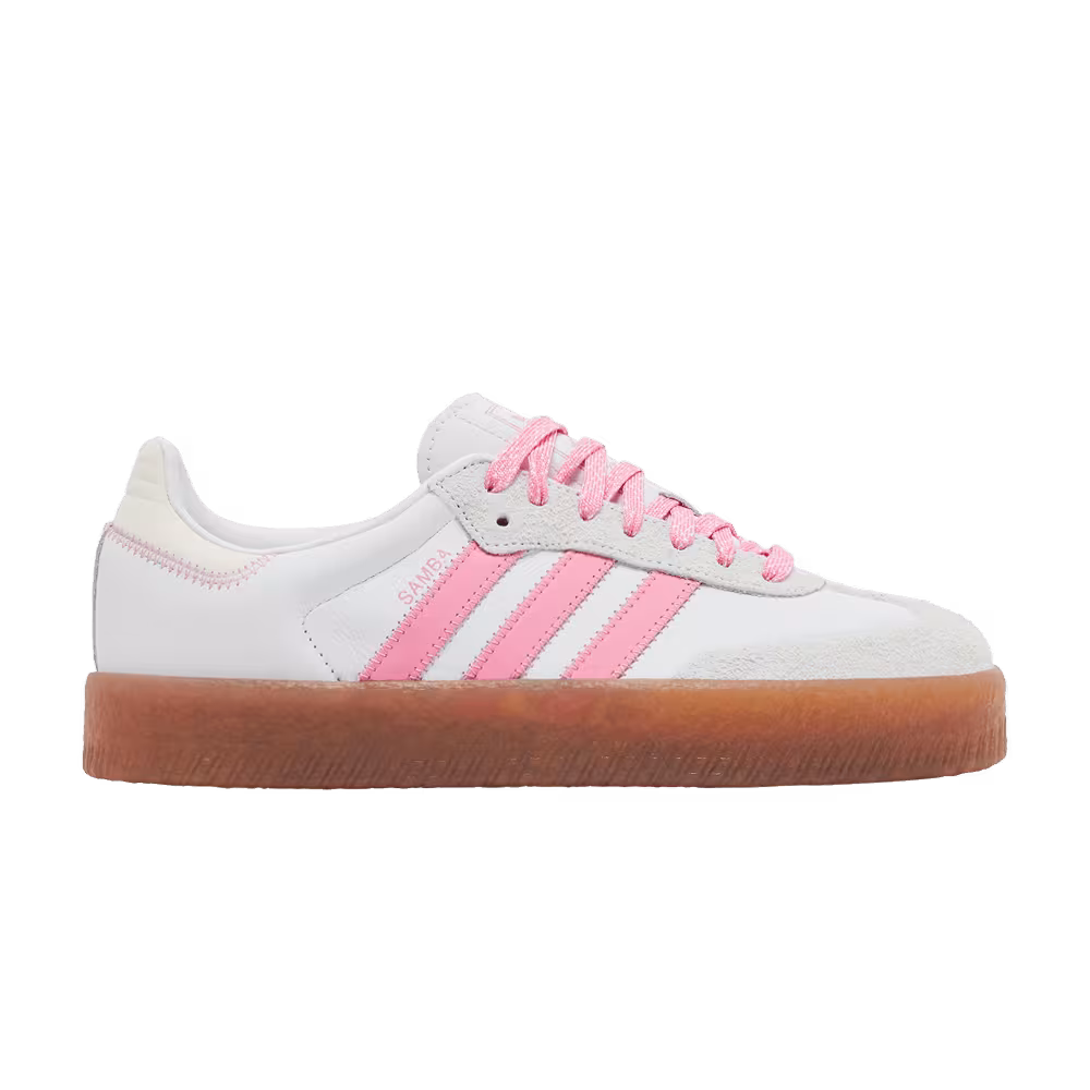 adidas Women's Sambae White Bliss Pink