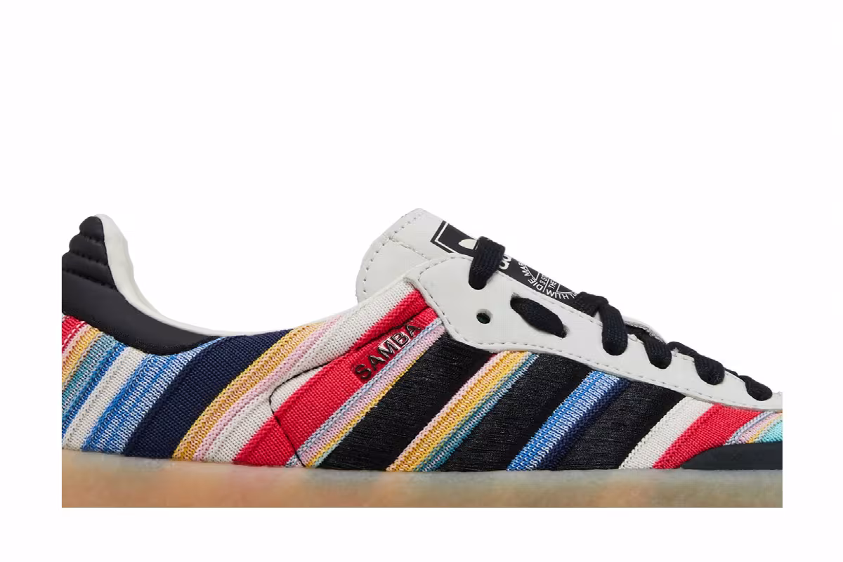 KSENIASCHNAIDER x adidas Women's Sambae Black Multi-Color Gum, view 3