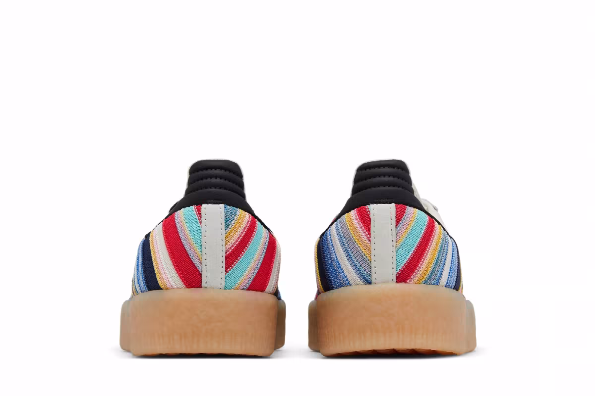 KSENIASCHNAIDER x adidas Women's Sambae Black Multi-Color Gum, view 7