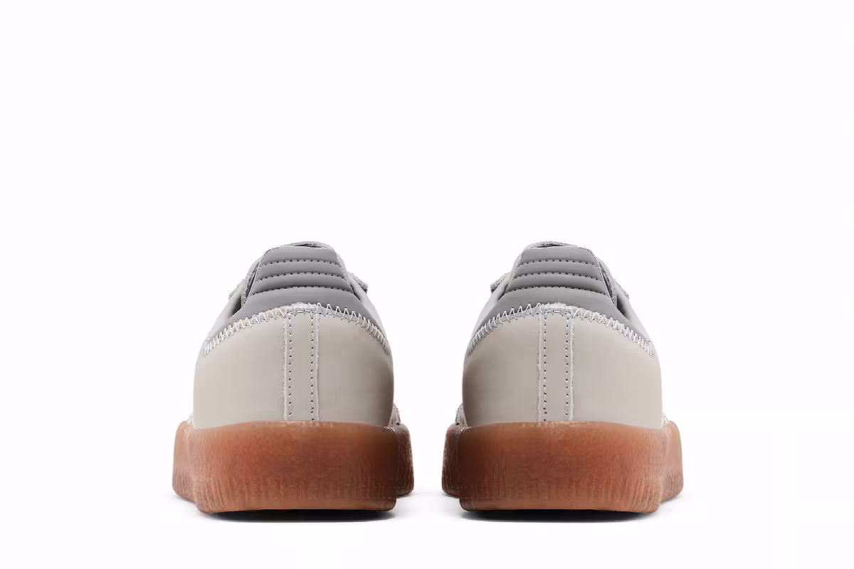 adidas Women's Sambae Grey White, view 7