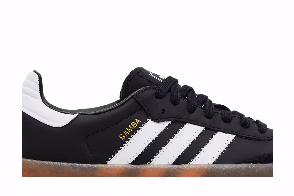 adidas Women's Sambae Black White Gum, view 3