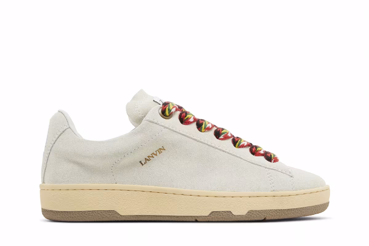 Lanvin Women's Curb Lite Low White, view 2
