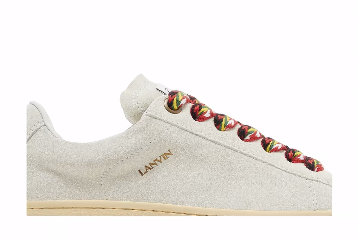 Lanvin Women's Curb Lite Low White, view 3