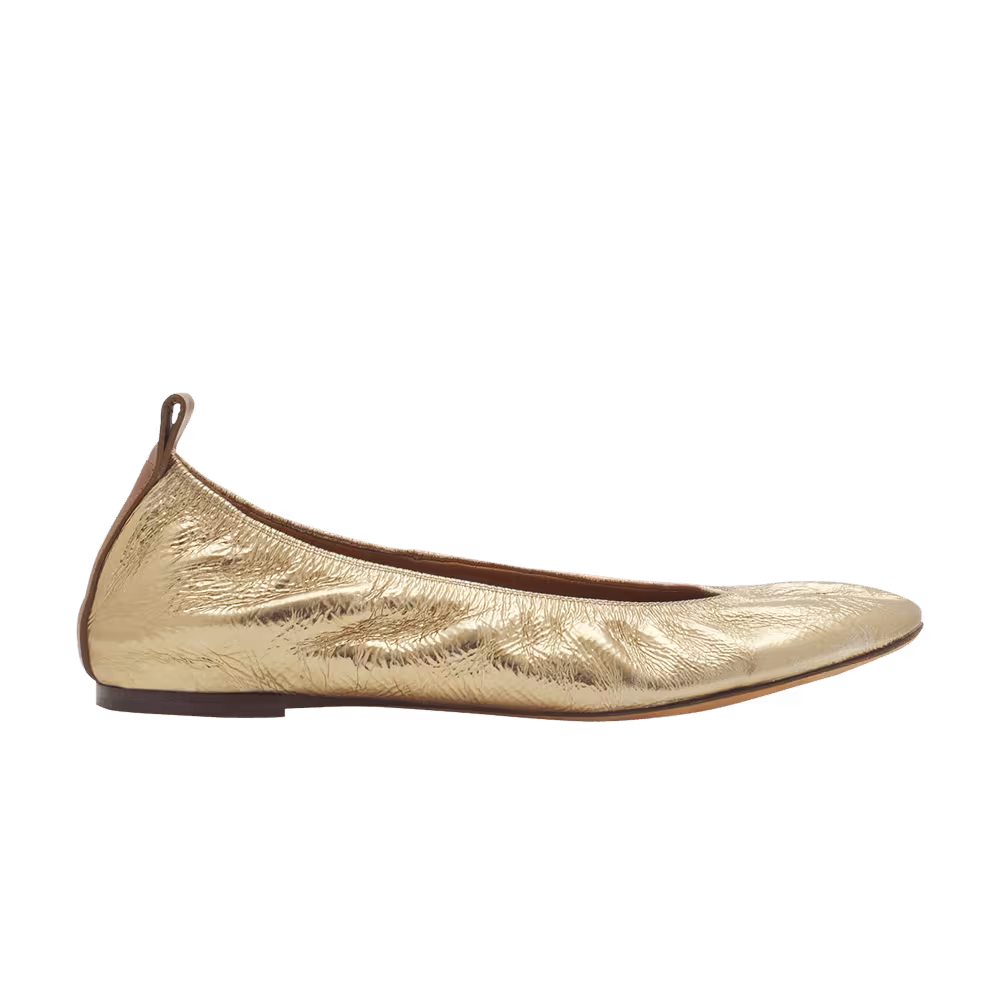 Lanvin Women's The Ballerina Flat Gold
