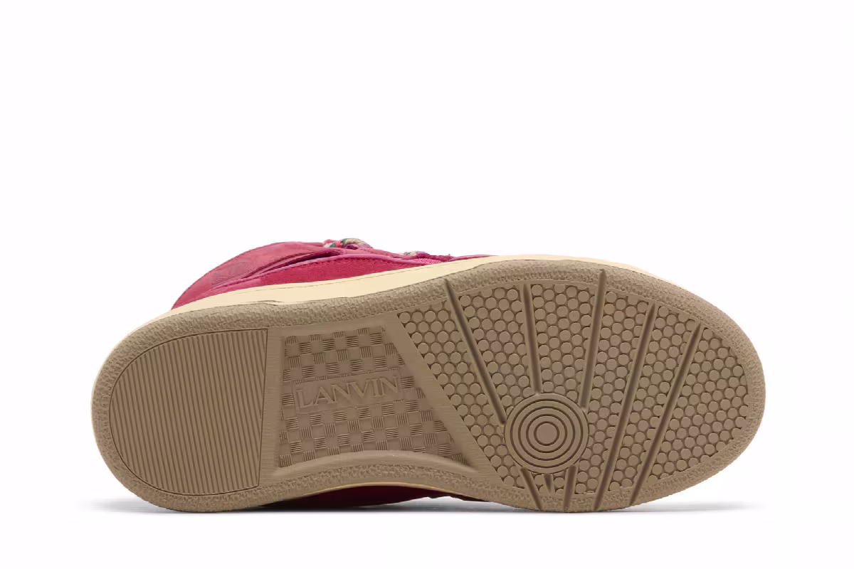 Lanvin Women's Curb Sneakers Watermelon, view 5