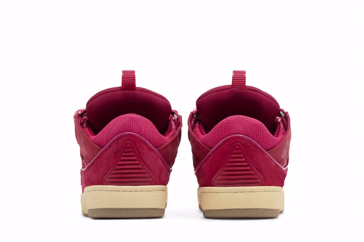 Lanvin Women's Curb Sneakers Watermelon, view 7