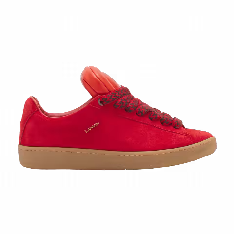 Future x Lanvin Hyper Curb Sneakers 'Poppy Red Orange'