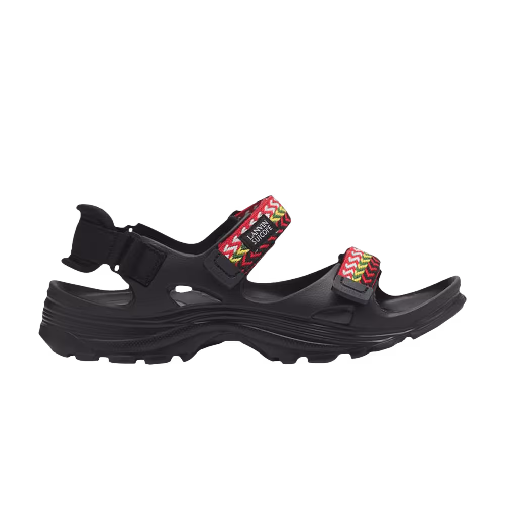 Suicoke x Lanvin Women's WAKE Curb Slides Black