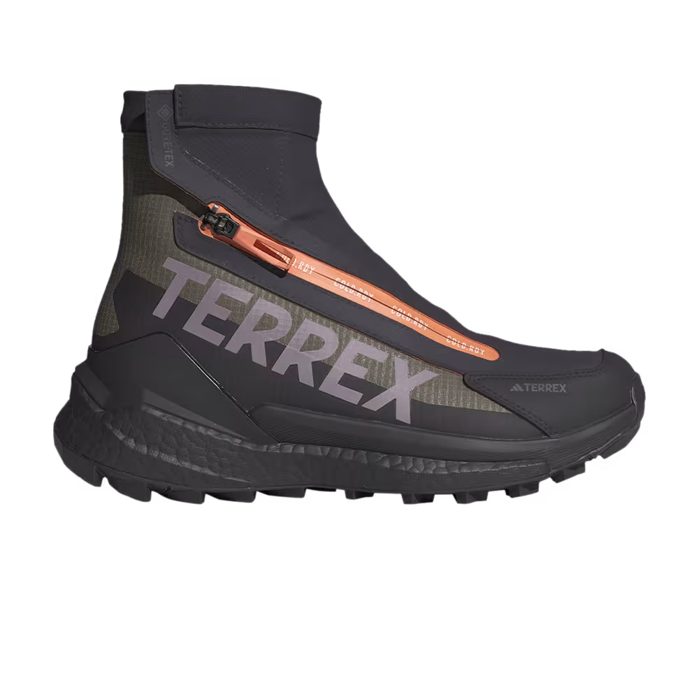 adidas Women's Terrex Free Hiker 2 Cold.RDY GORE-TEX Black Olive Strata Amber