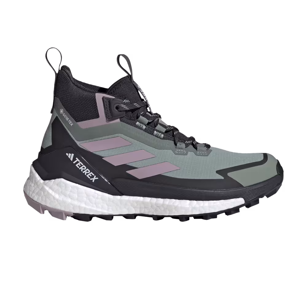 Adidas Women's Terrex Free Hiker 2 GORE-TEX Silver Green Carbon