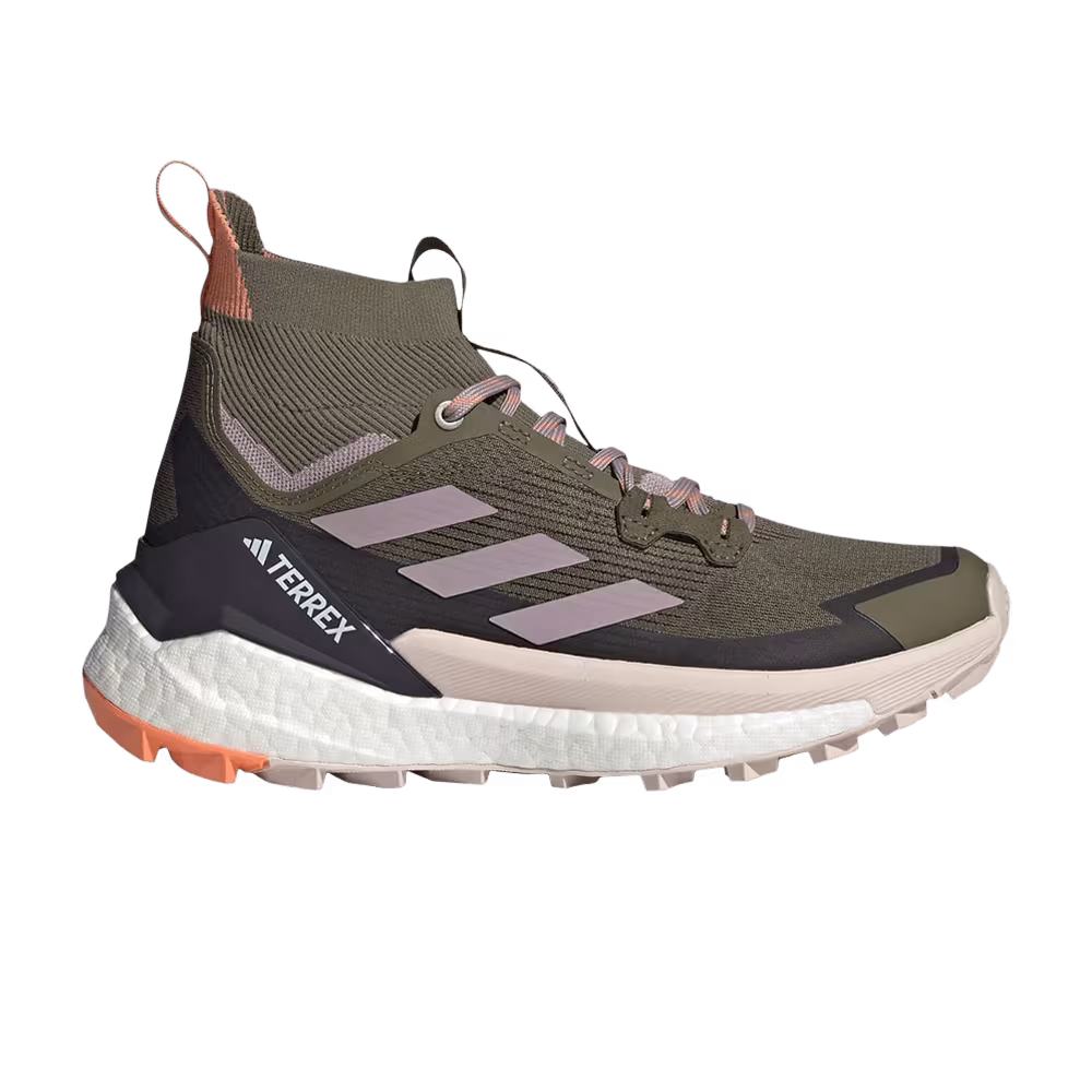 Adidas Women's Terrex Free Hiker 2.0 Olive Strata Amber Tint