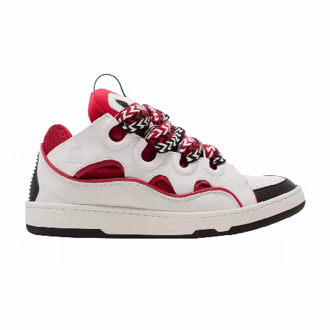 Lanvin Curb Sneakers 'Red White'
