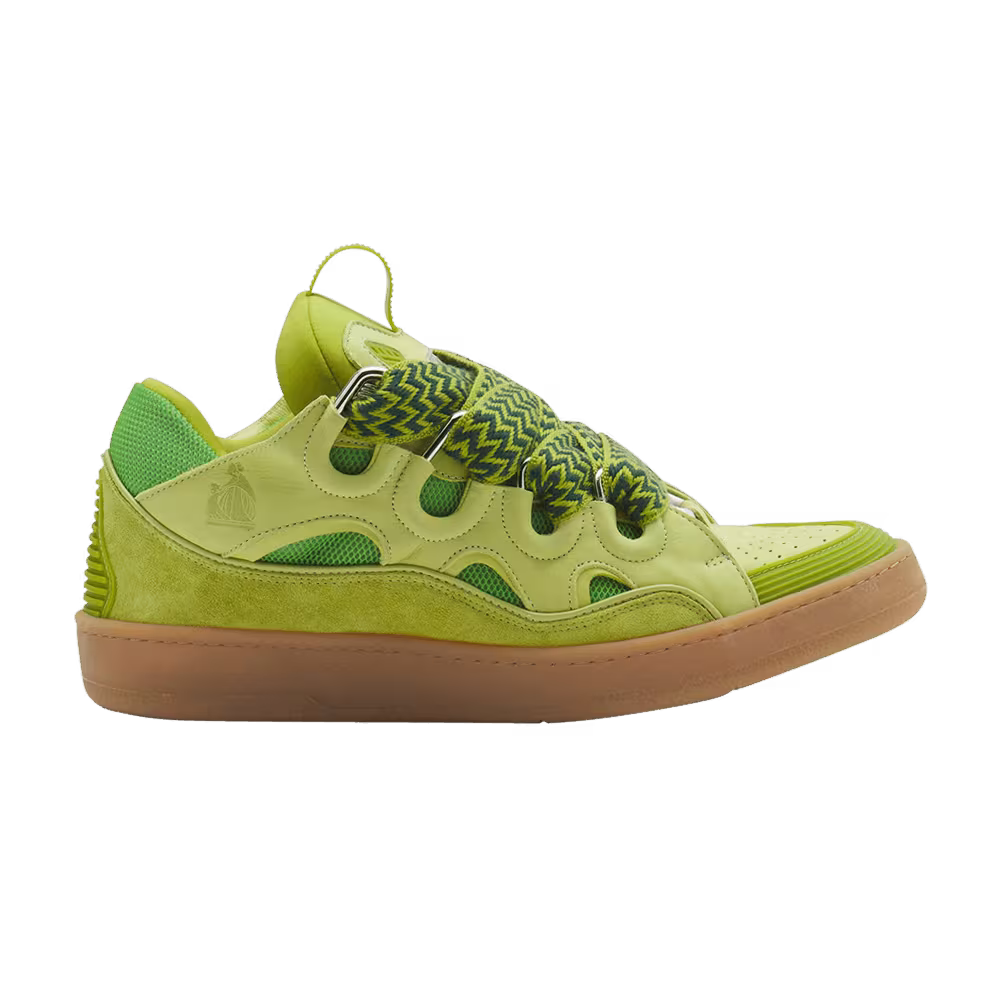 Lanvin Curb Sneakers Green Gum