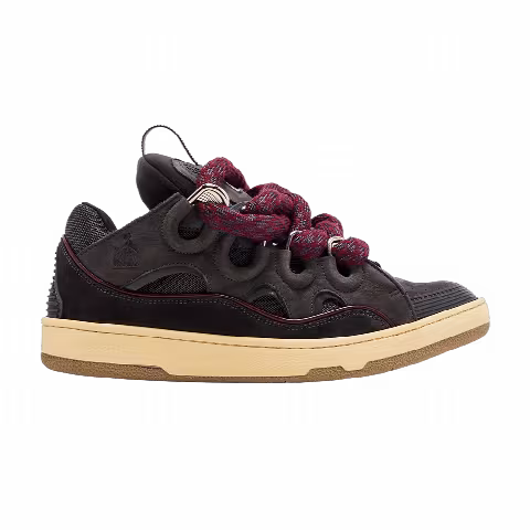 Lanvin Curb Sneakers 'Snake Laces - Shark Grey'