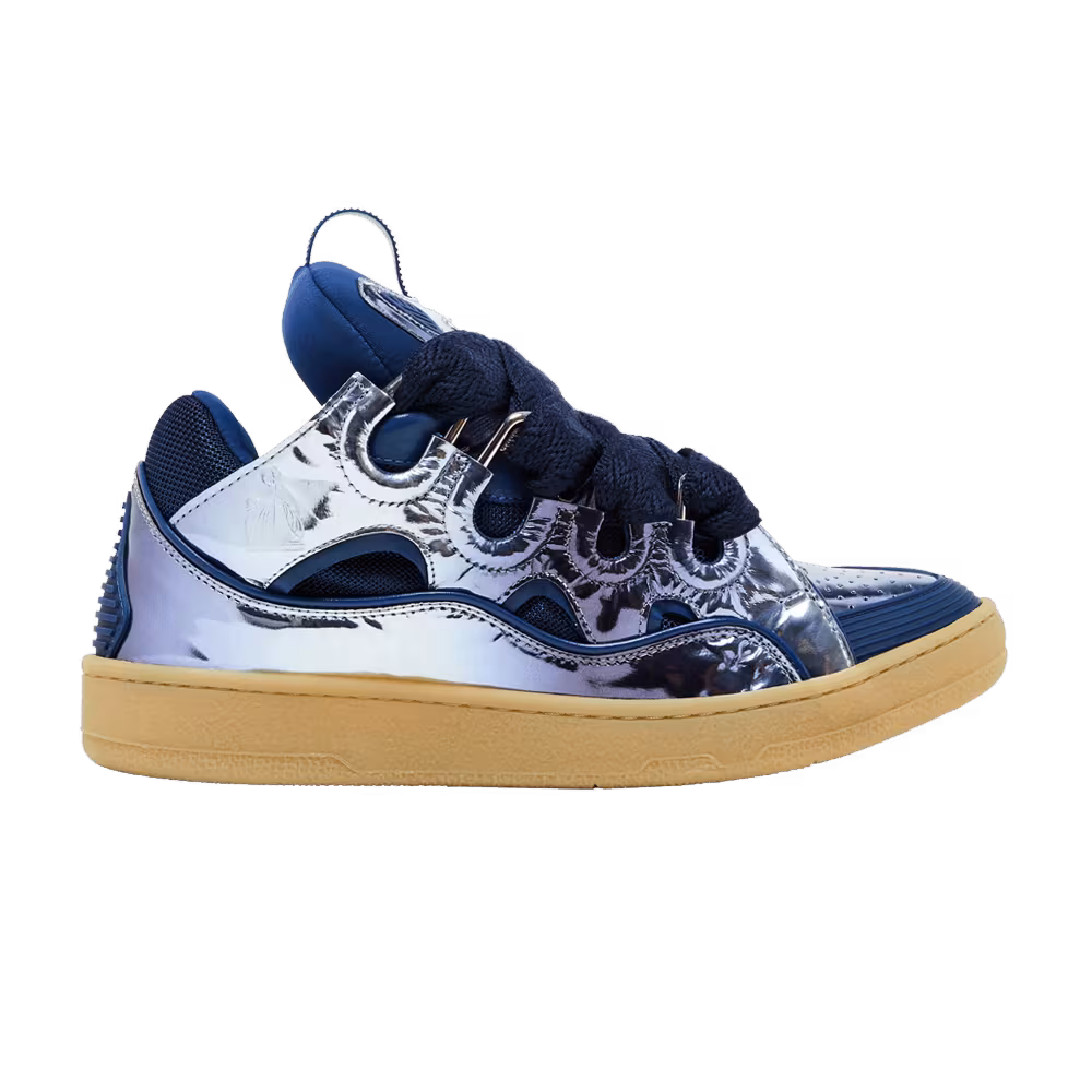 Lanvin Curb Sneakers Specchio Degrade Effect - Cornflower