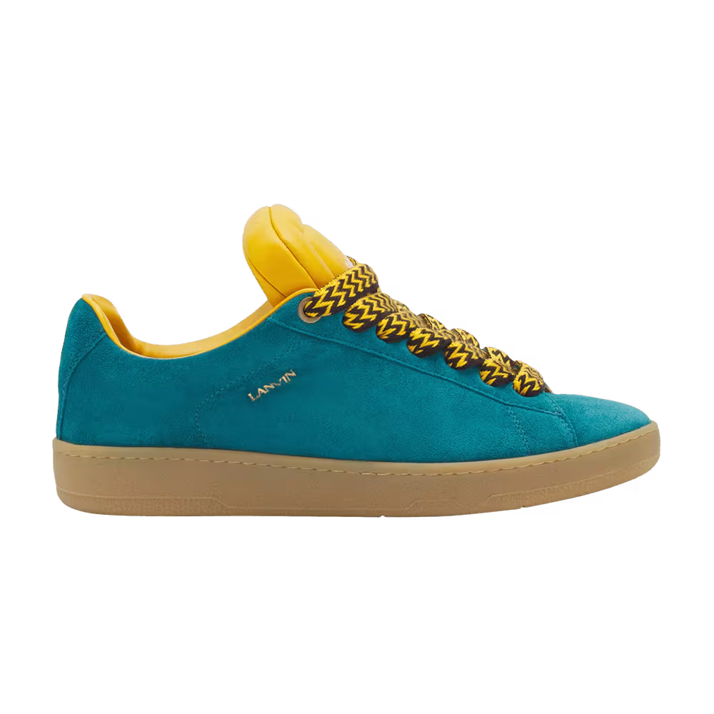 Future x Lanvin Hyper Curb Sneakers Blue Yellow